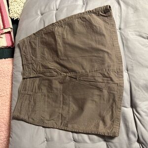 Croft & Barrow Tan Stretch Skirt